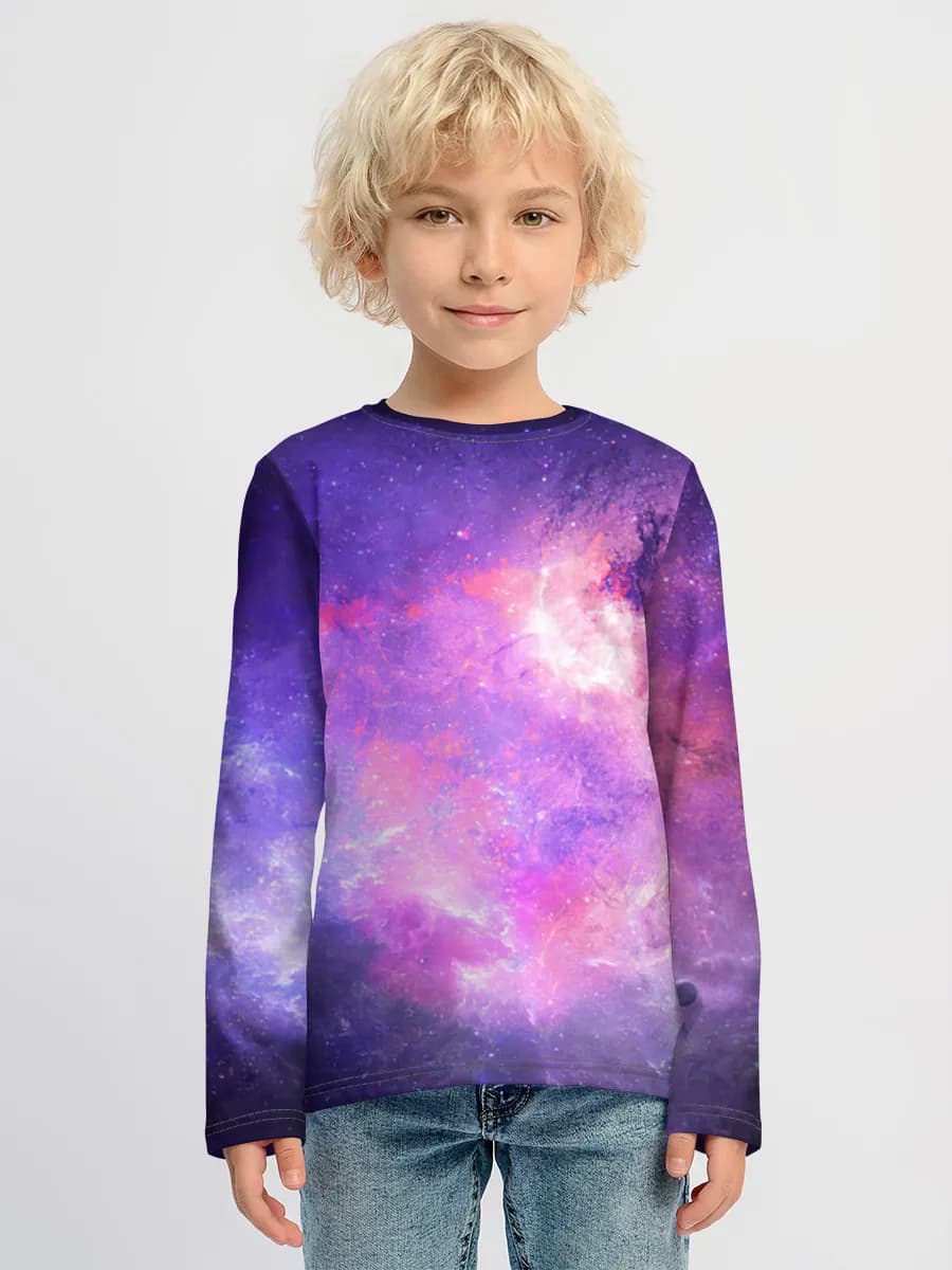 T-shirt manches longues coton garçon