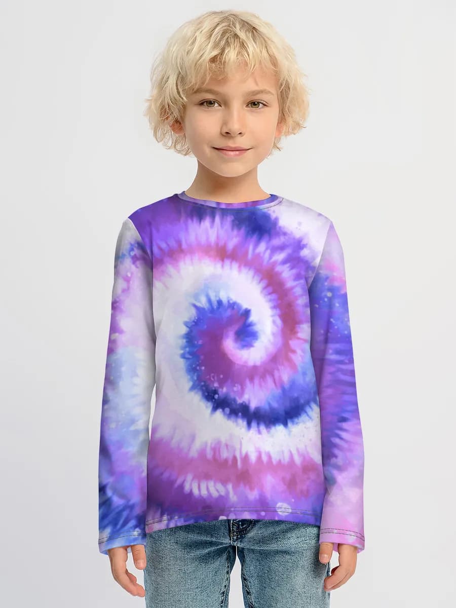 Boys' cotton long sleeve shirt