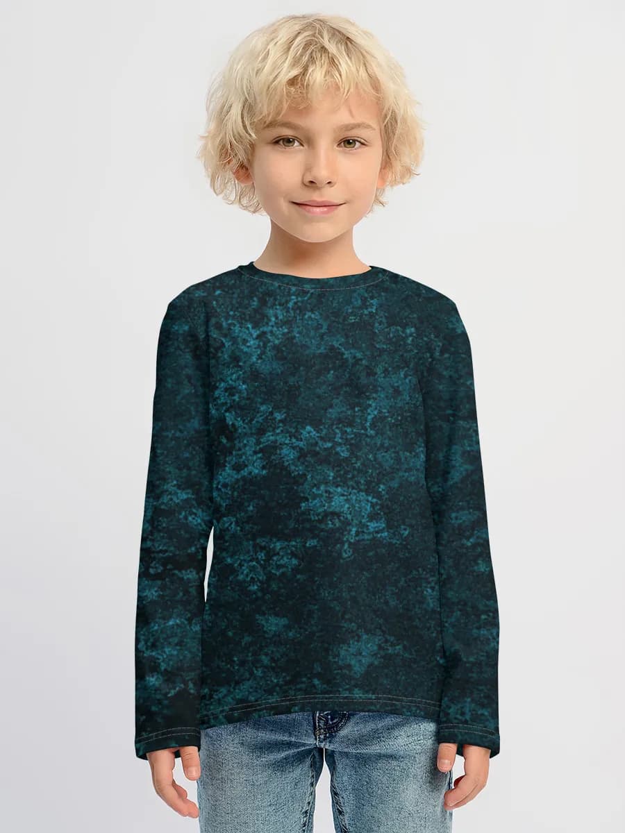 Boys' cotton long sleeve shirt