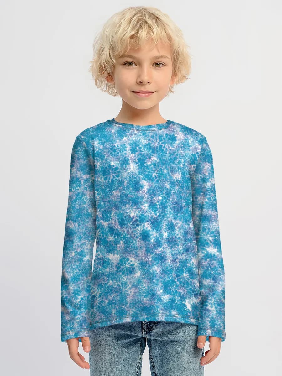 Boys' cotton long sleeve shirt