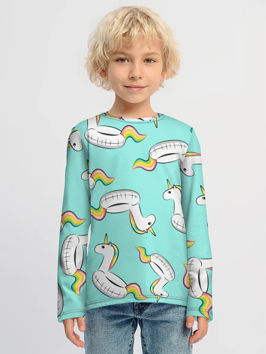 T-shirt manches longues coton garçon