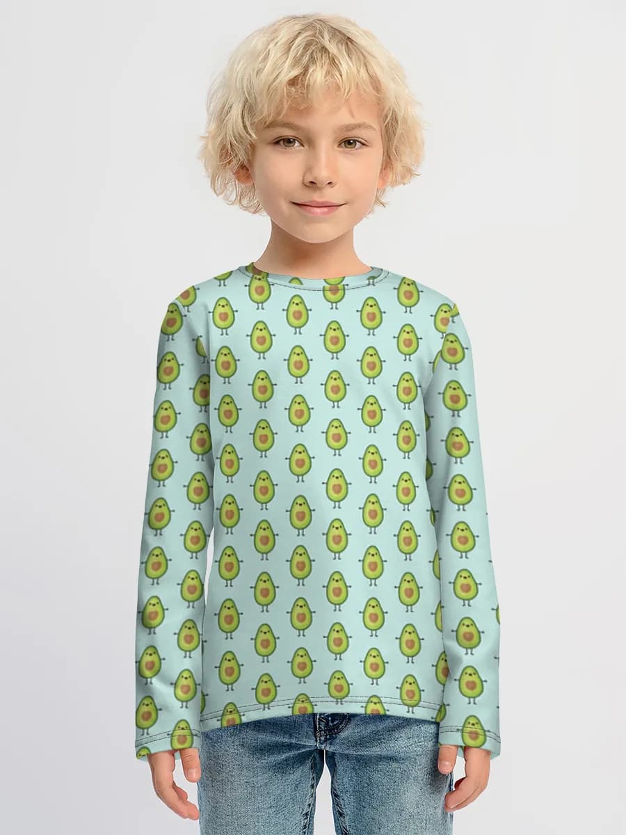 Camiseta Manga Larga de Algodón Niño