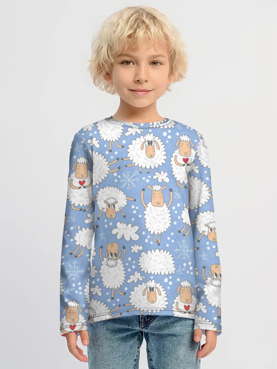 T-shirt manches longues coton garçon