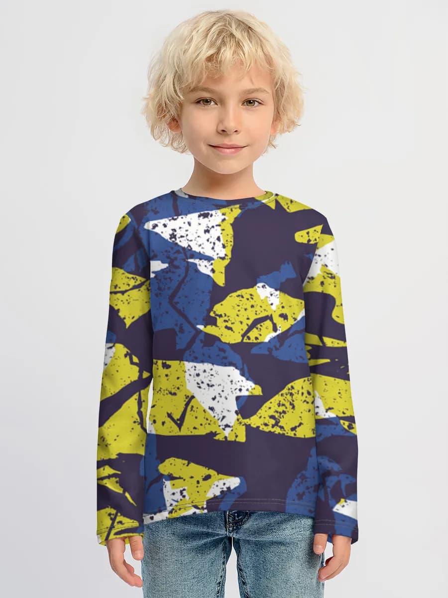 T-shirt manches longues coton garçon