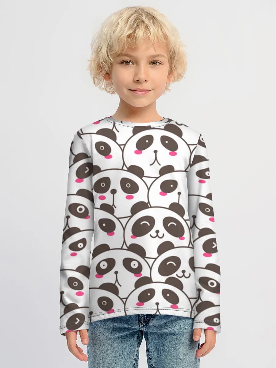 T-shirt manches longues coton garçon