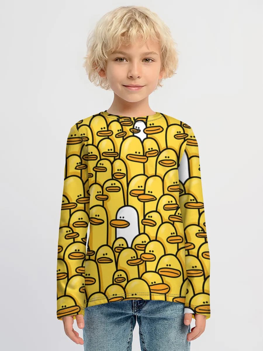 T-shirt manches longues coton garçon