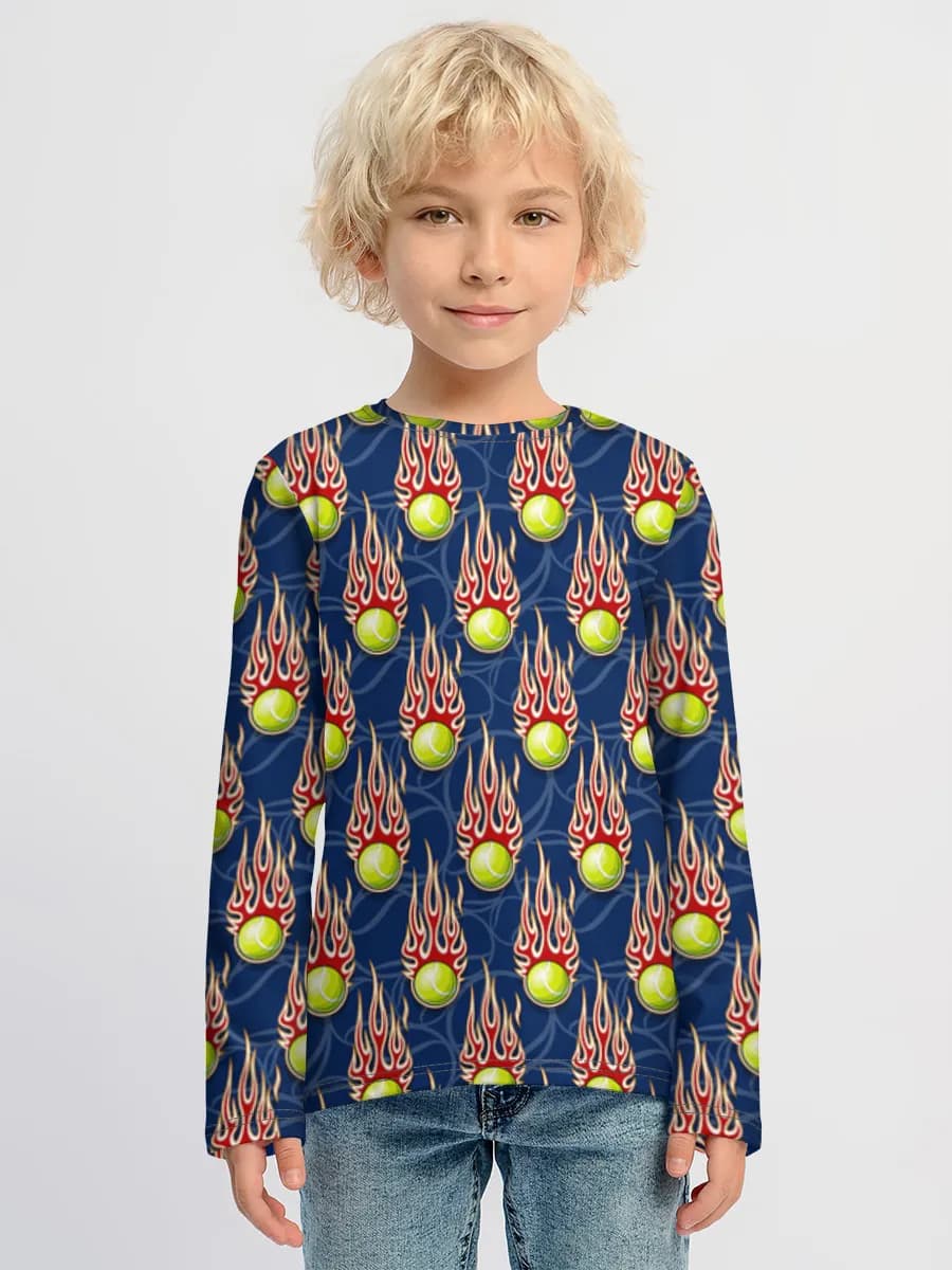 T-shirt manches longues coton garçon