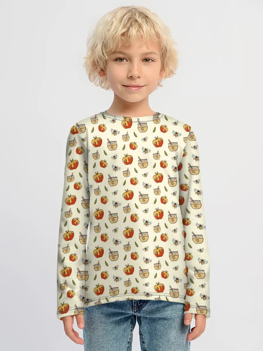 T-shirt manches longues coton garçon