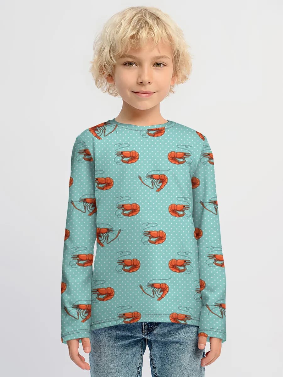 T-shirt manches longues coton garçon