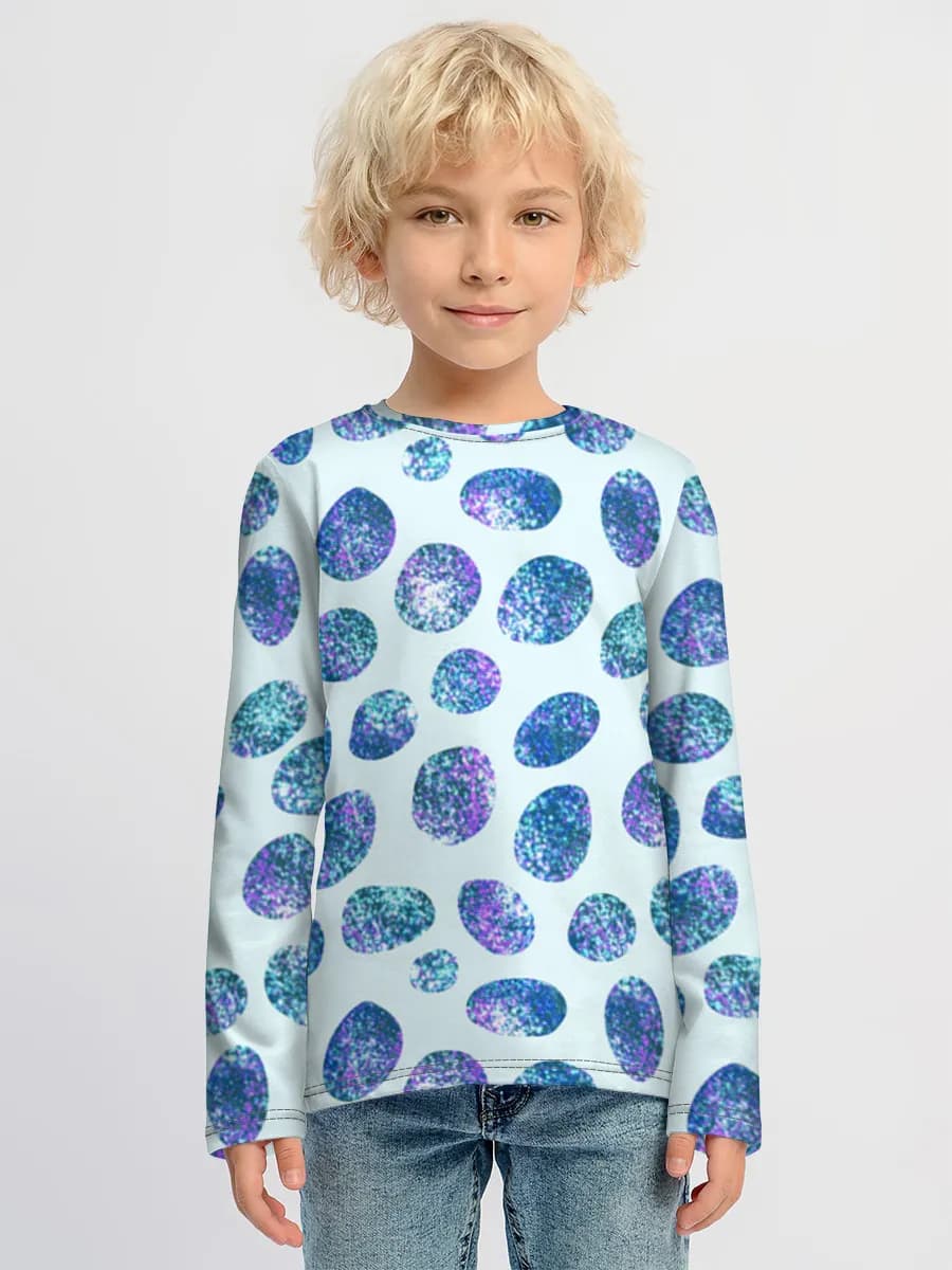 Boys' cotton long sleeve shirt