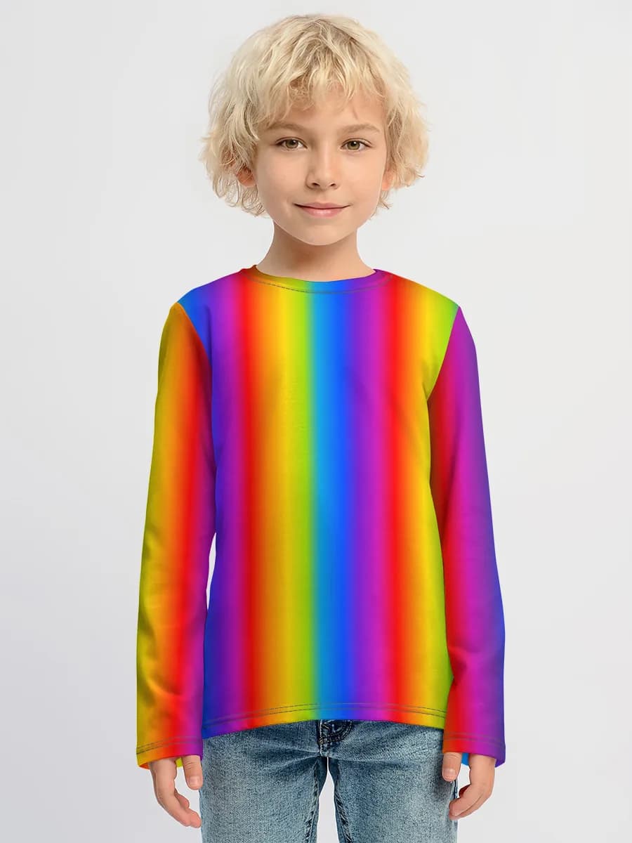 Camiseta Manga Larga de Algodón Niño