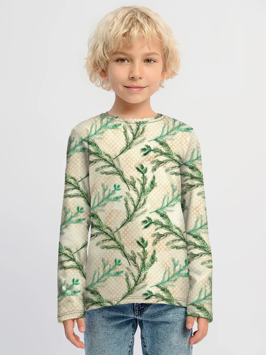T-shirt manches longues coton garçon