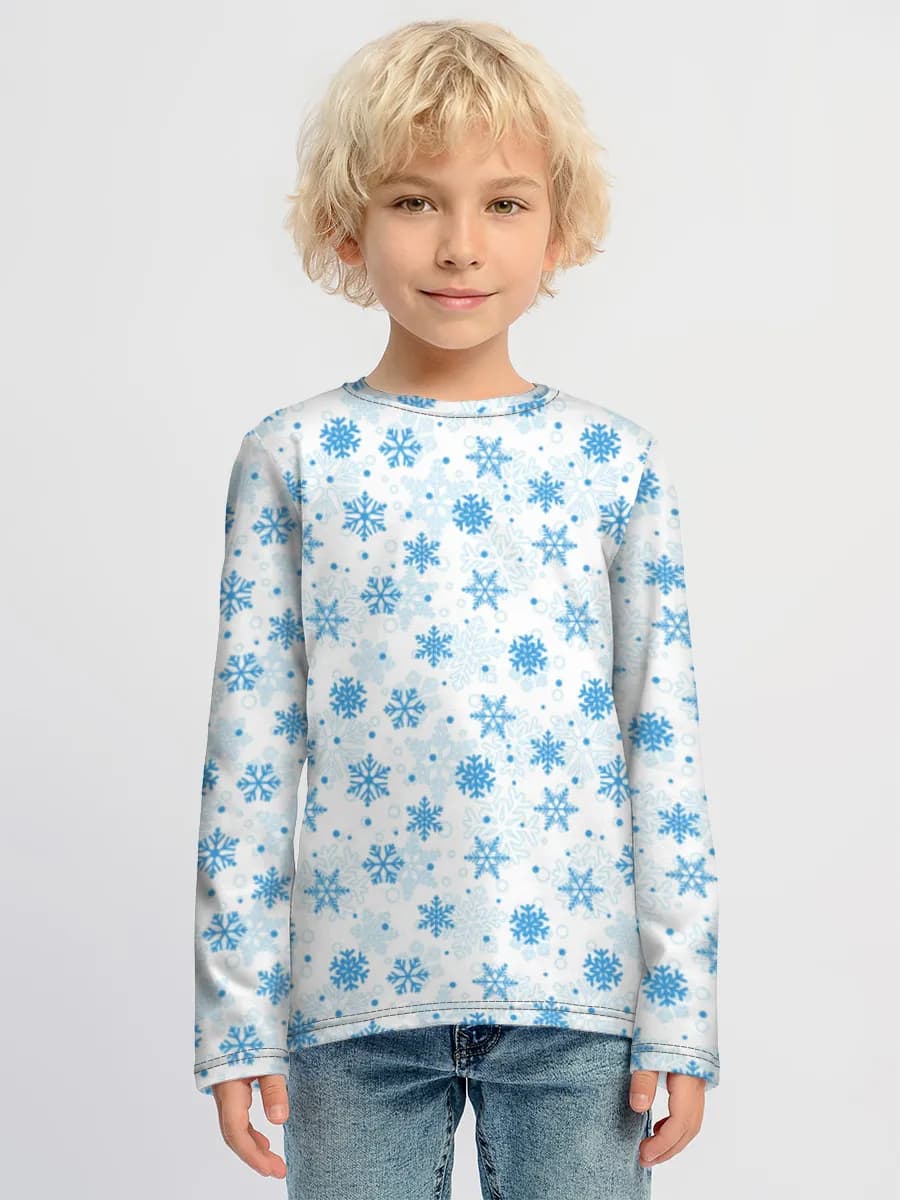 Boys' cotton long sleeve shirt