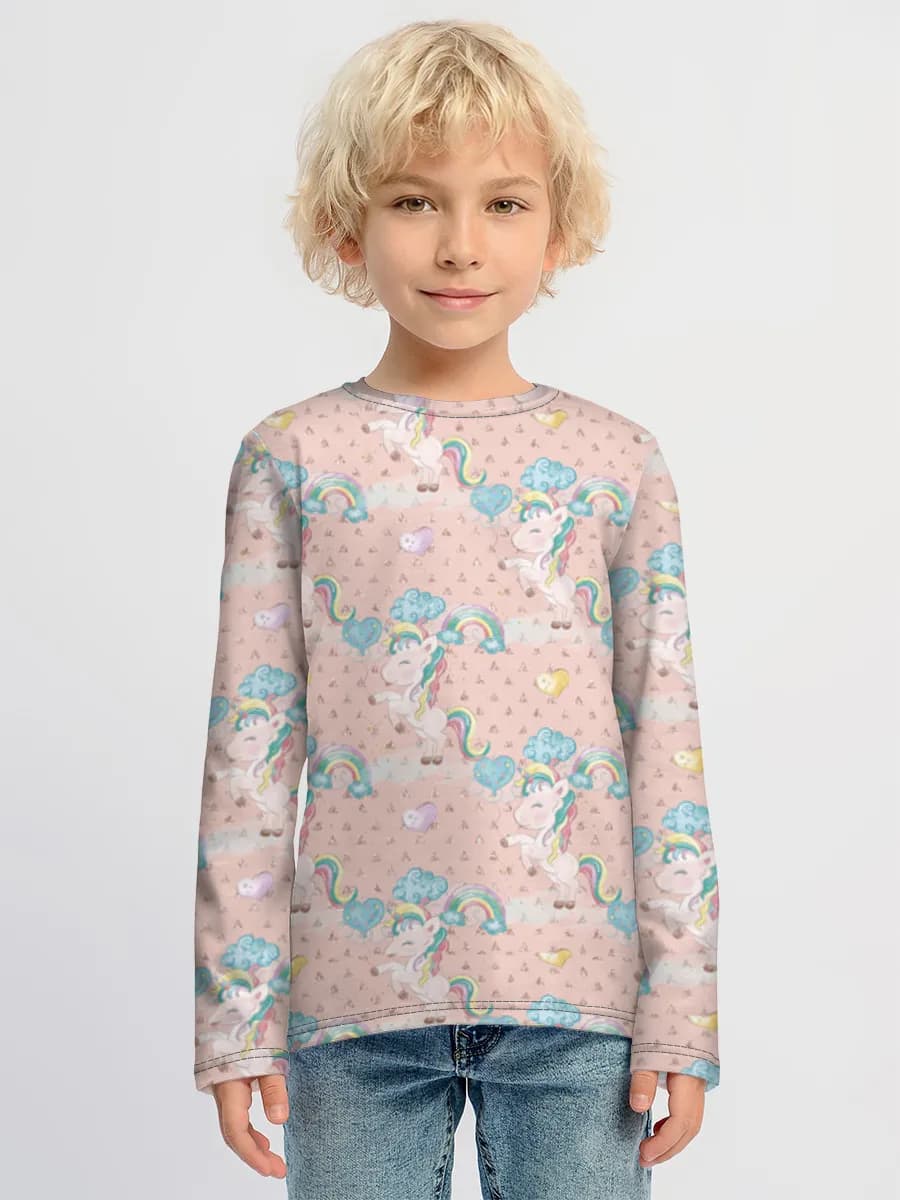 T-shirt manches longues coton garçon