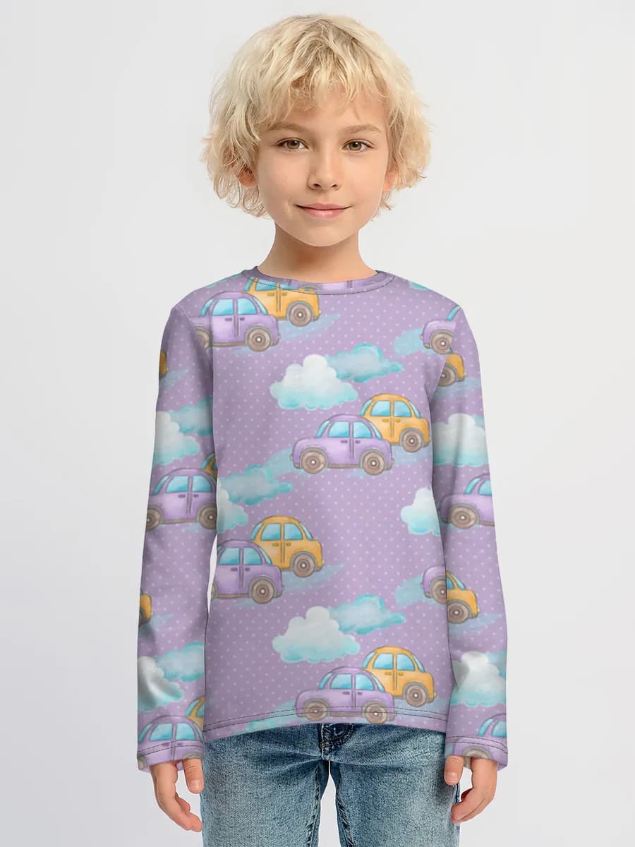 T-shirt manches longues coton garçon