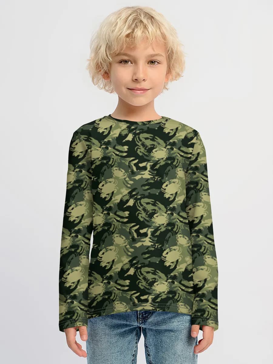 T-shirt manches longues coton garçon