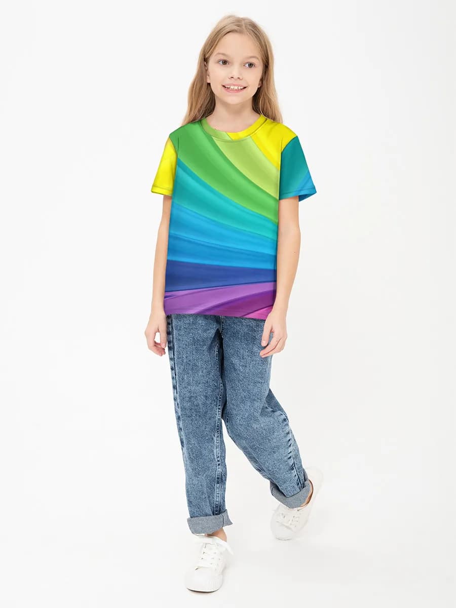 T-shirt coton basique fille