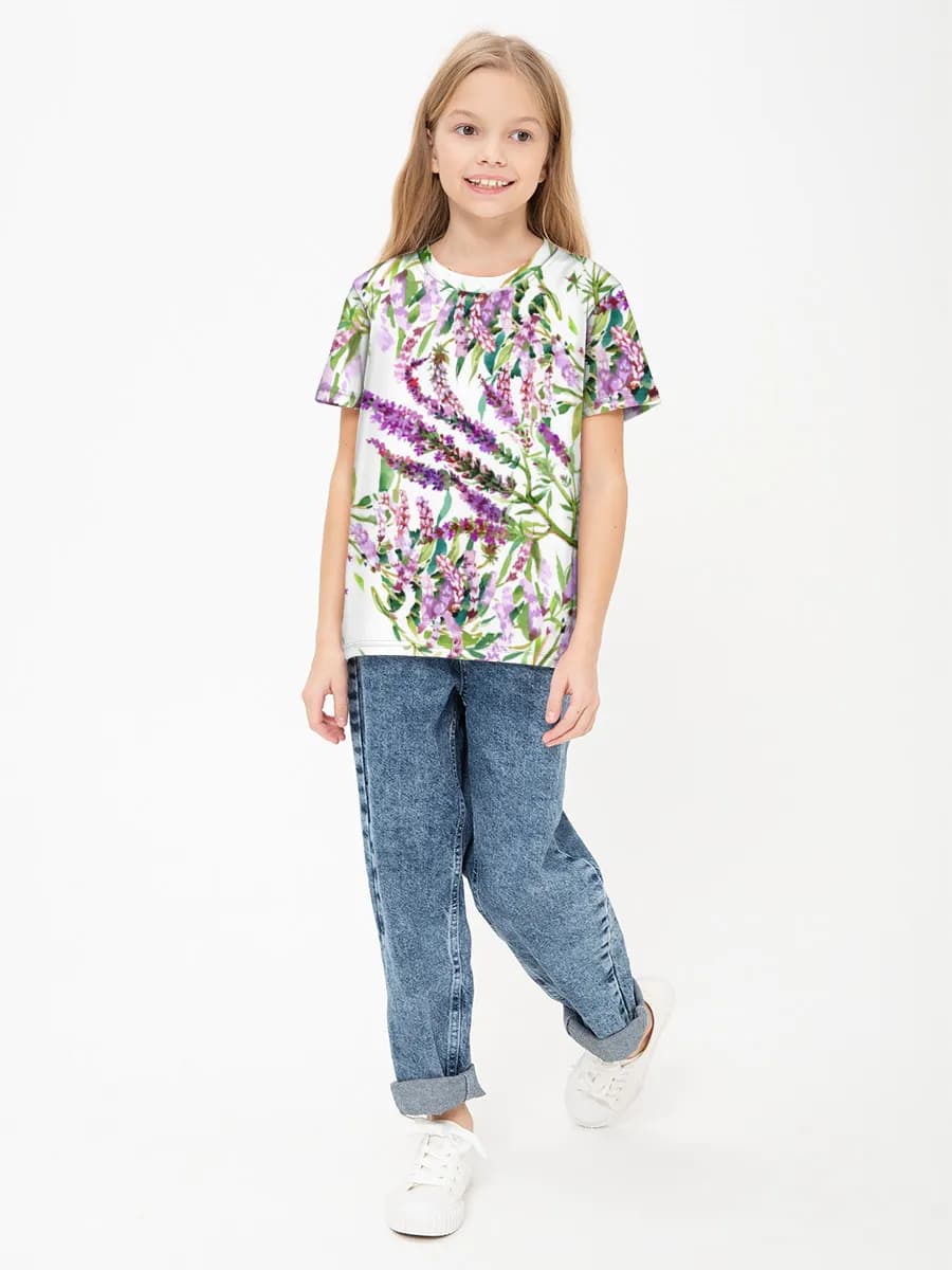 T-shirt coton basique fille