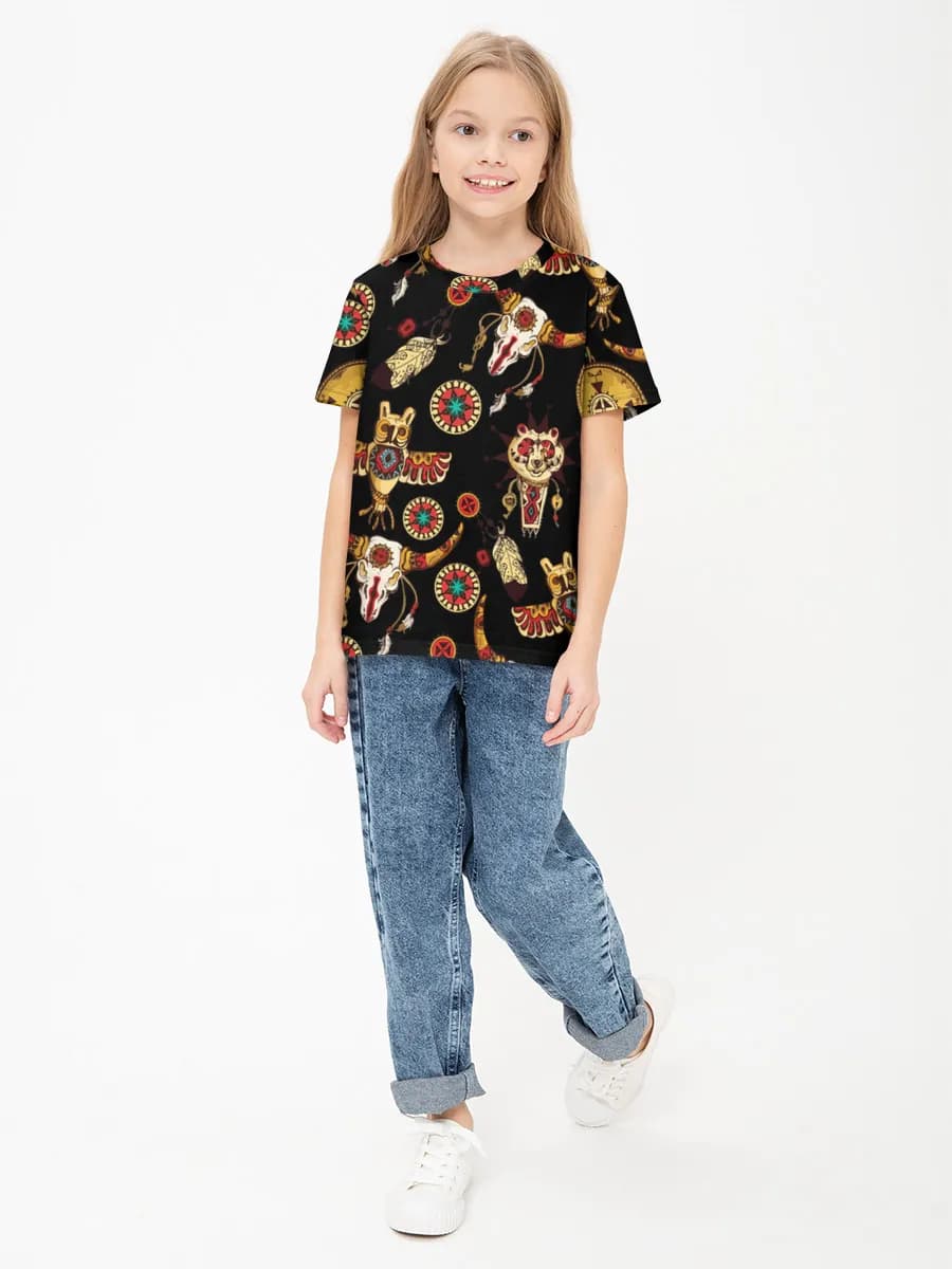 T-shirt coton basique fille