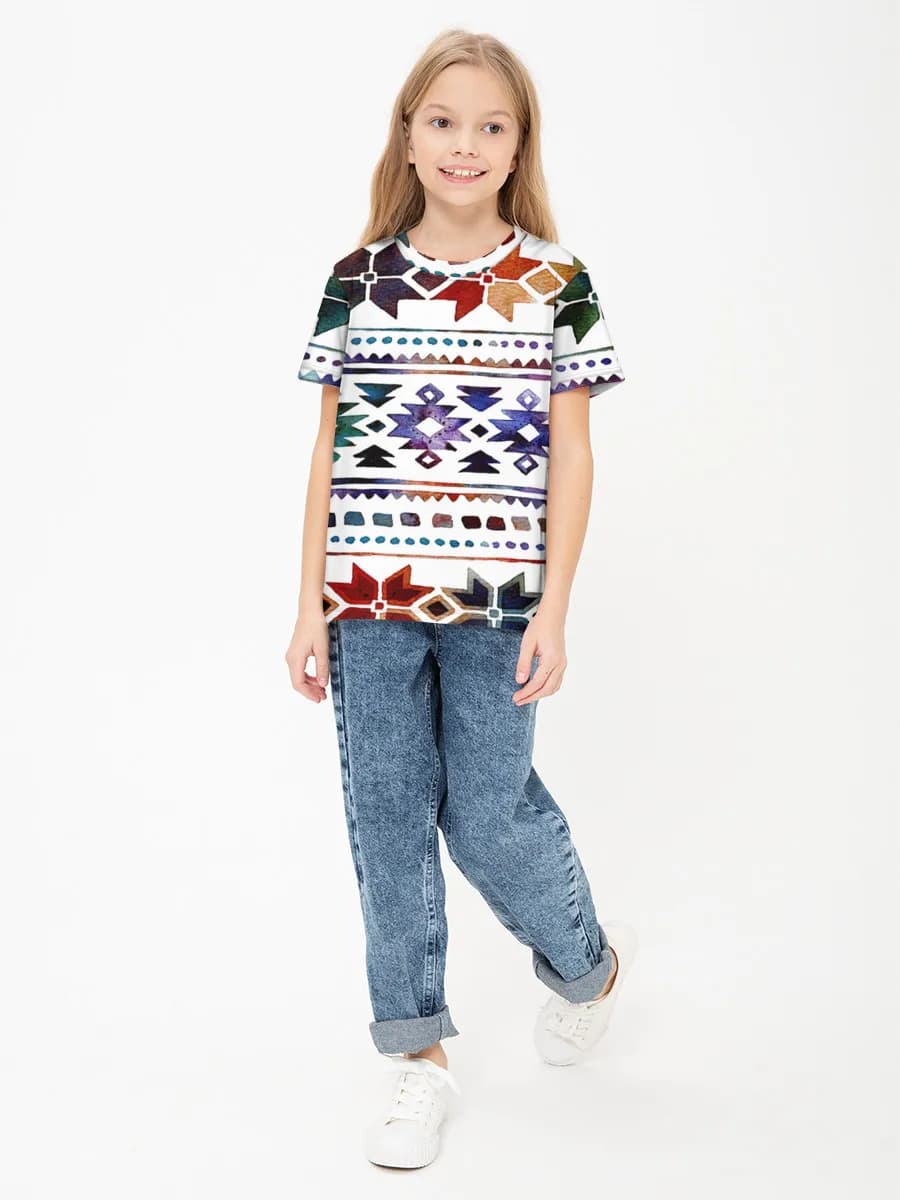 T-shirt coton basique fille