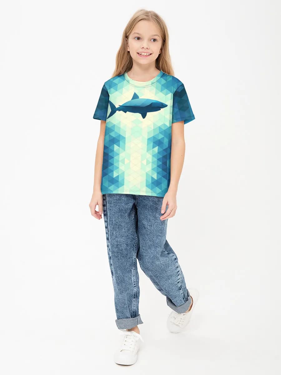 T-shirt coton basique fille