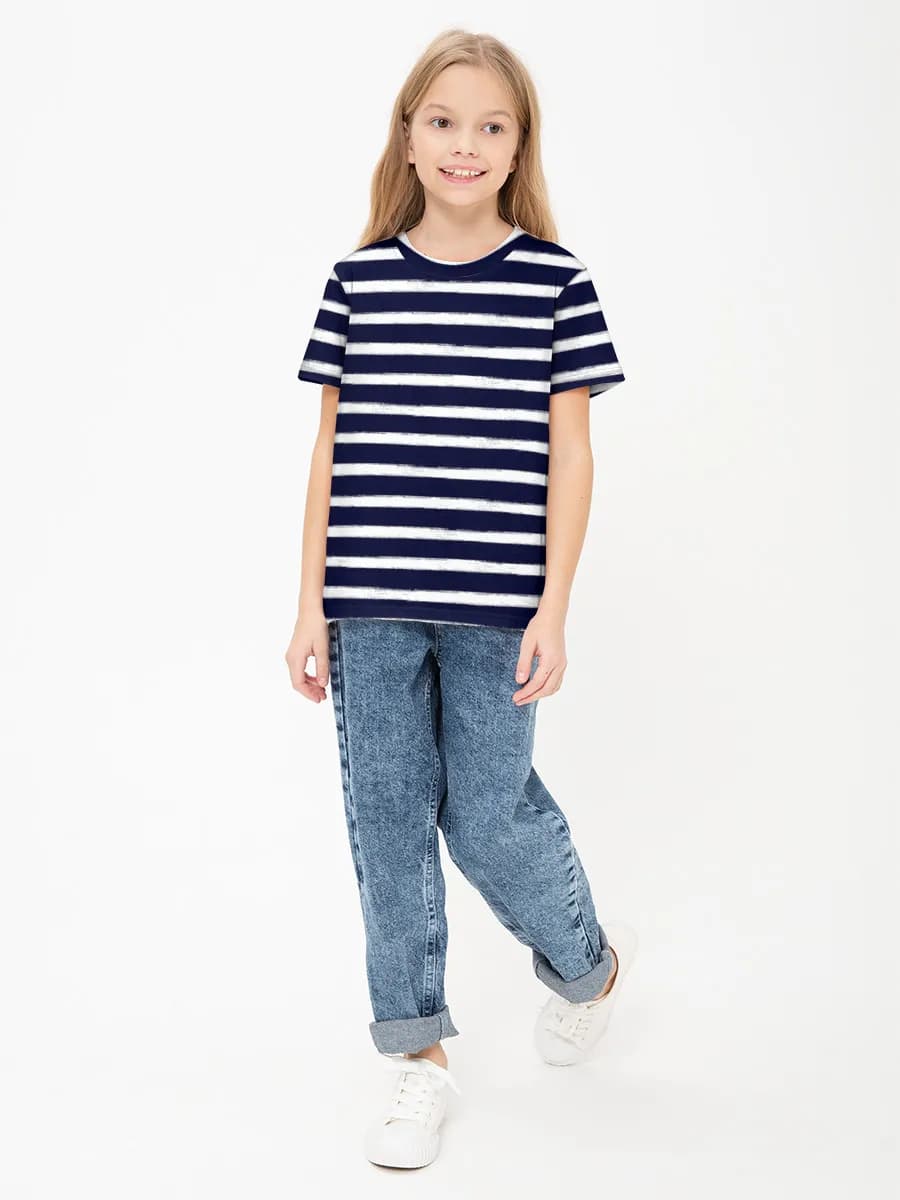 T-shirt coton basique fille