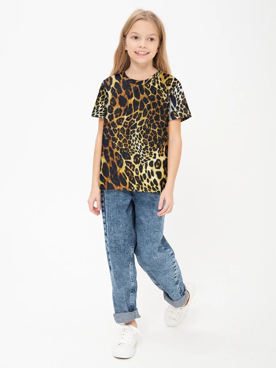 T-shirt coton basique fille