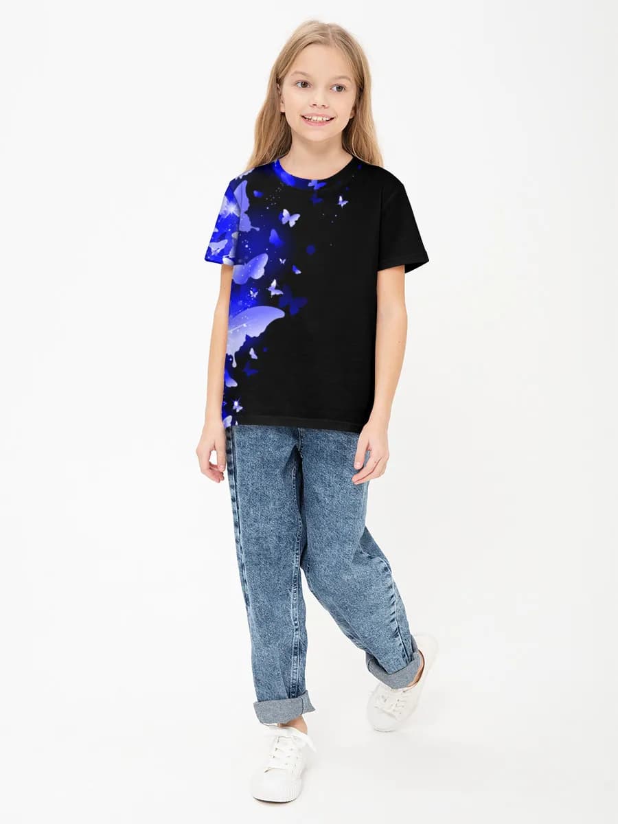 T-shirt coton basique fille