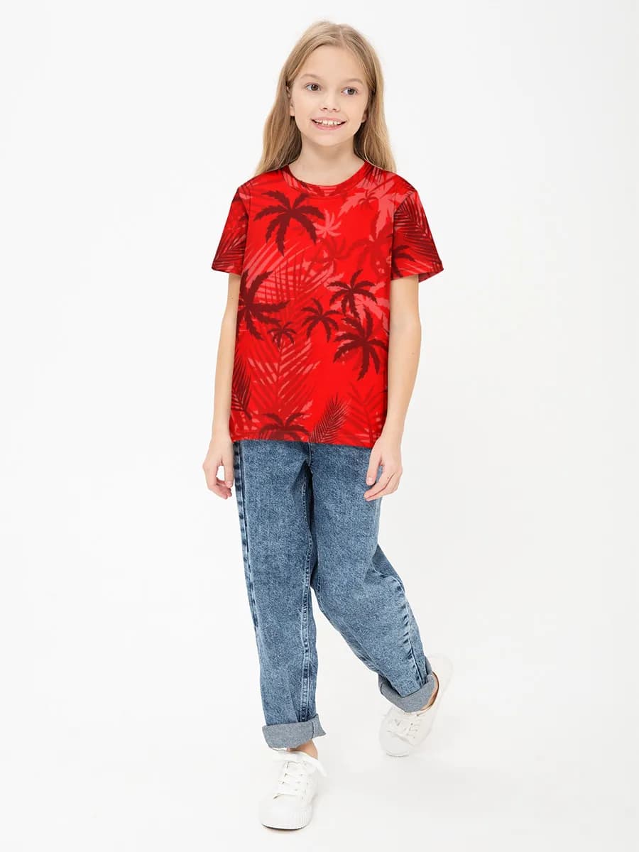 T-shirt coton basique fille