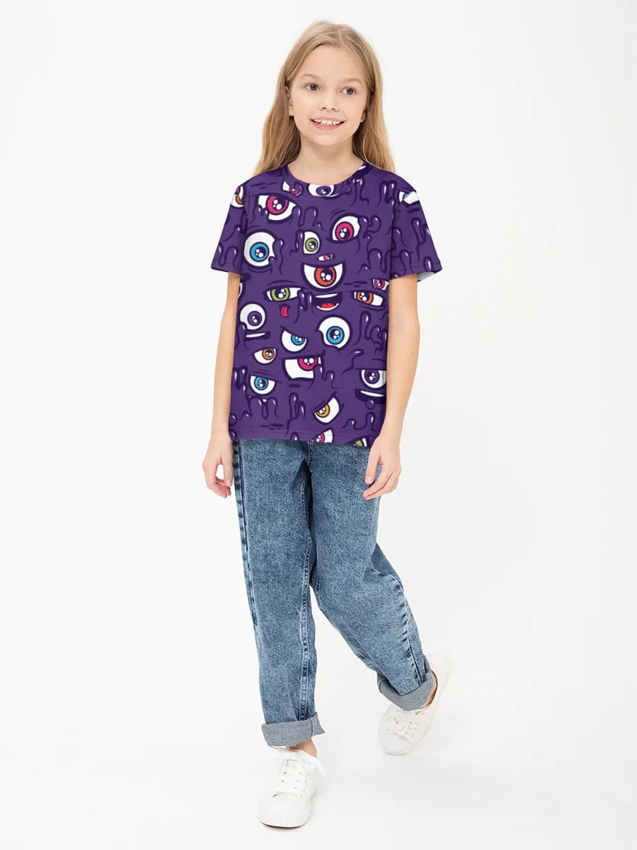 T-shirt coton basique fille