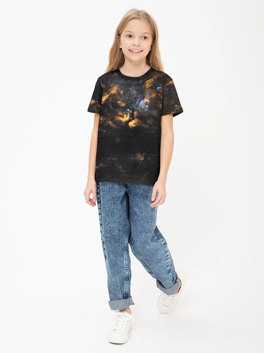 T-shirt coton basique fille