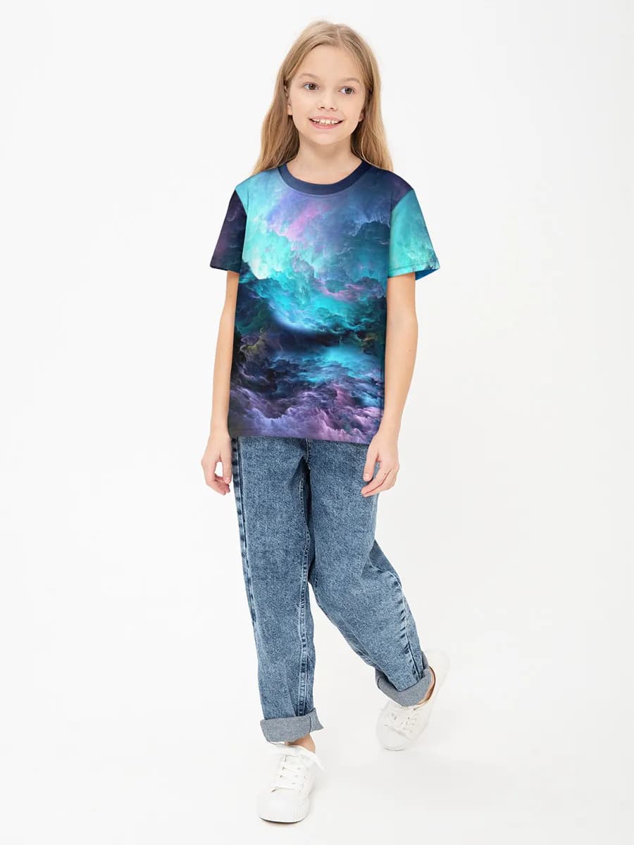 T-shirt coton basique fille