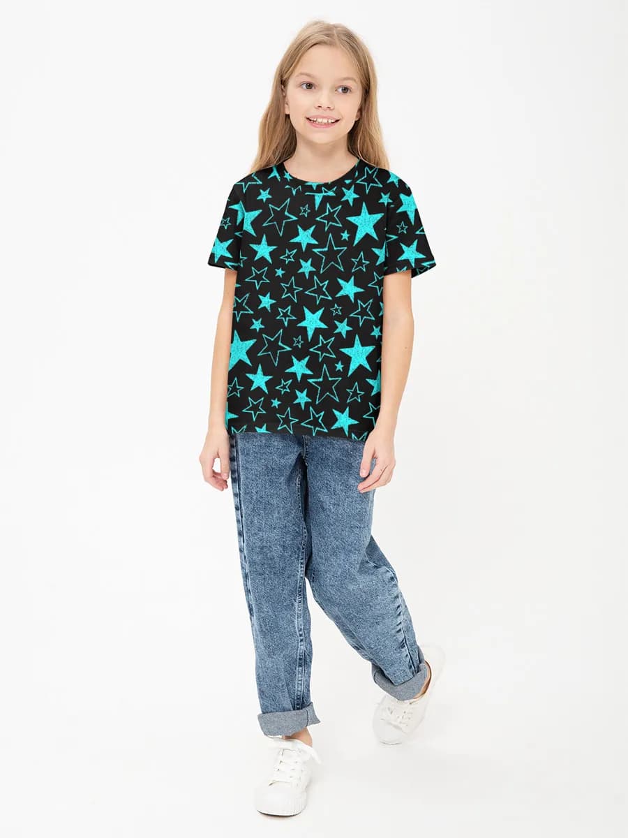 T-shirt coton basique fille