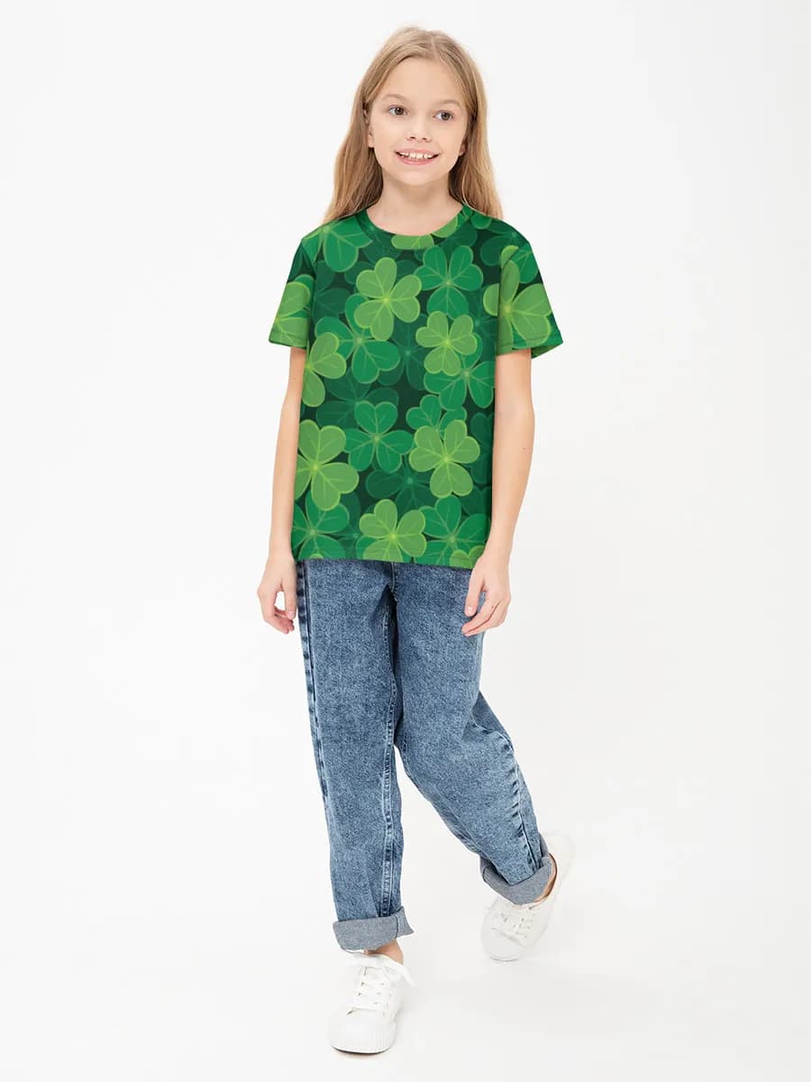 T-shirt coton basique fille