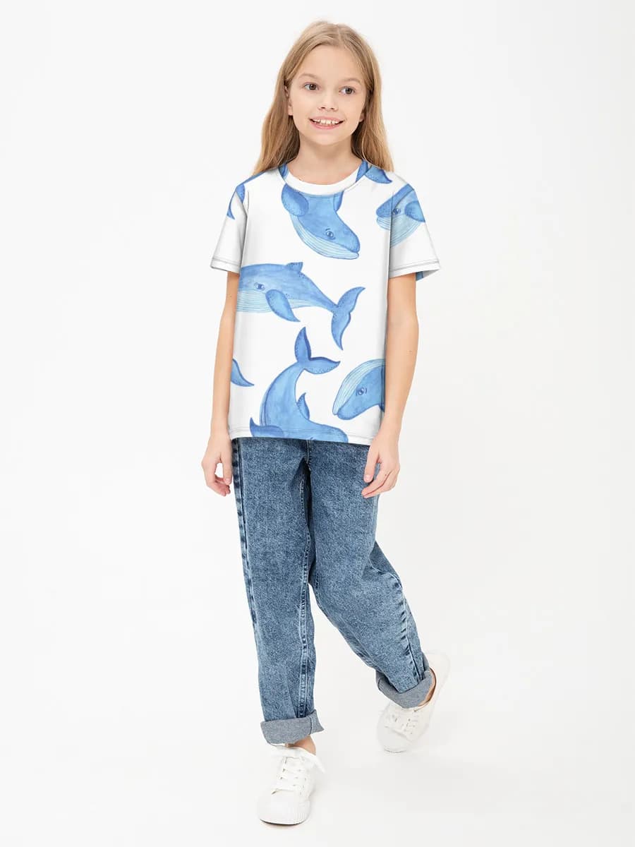 T-shirt coton basique fille
