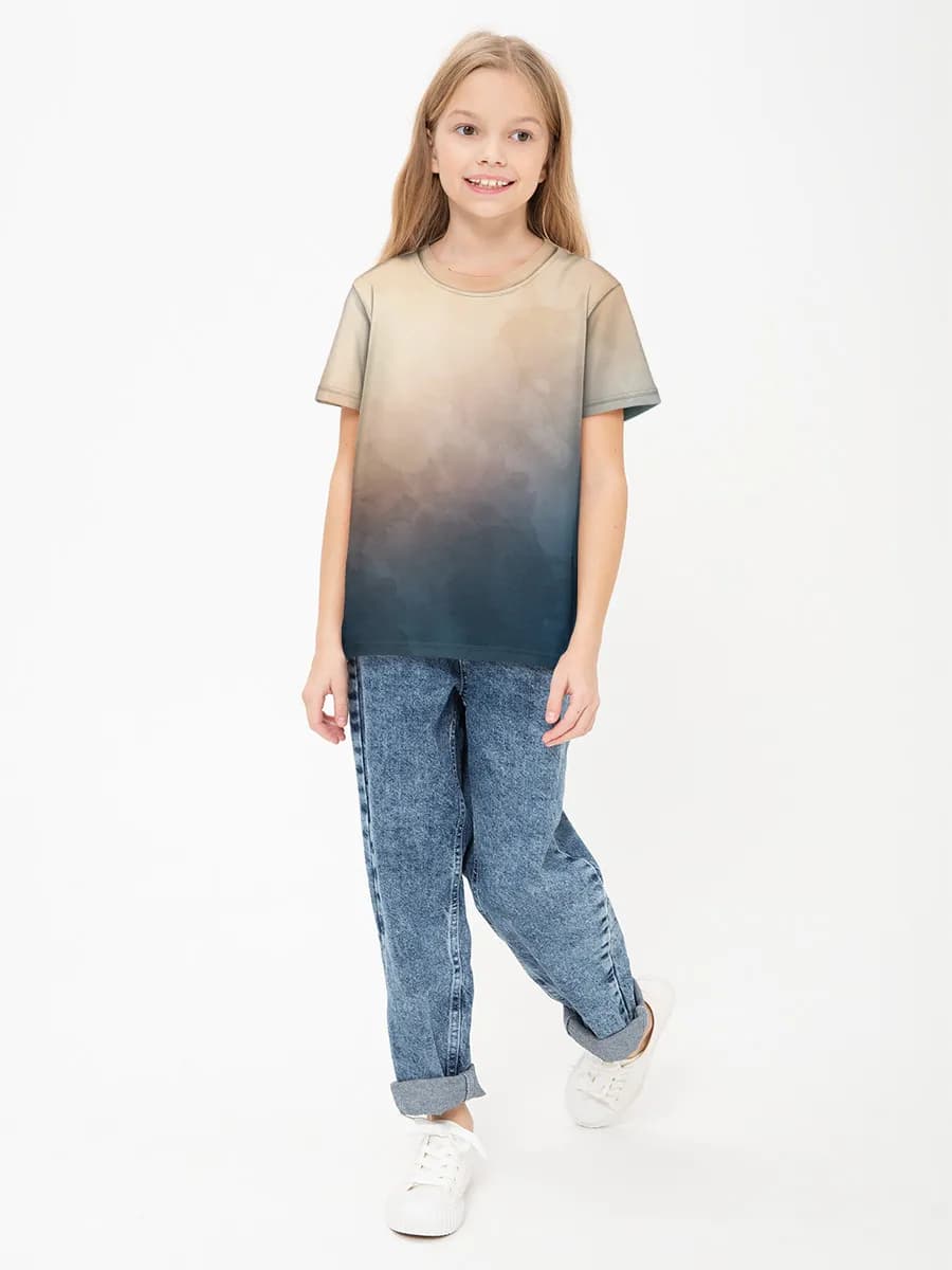 T-shirt coton basique fille