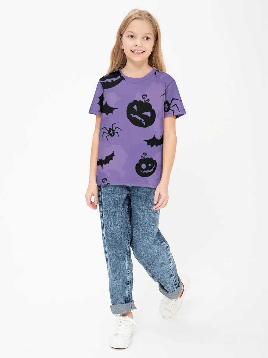 T-shirt coton basique fille