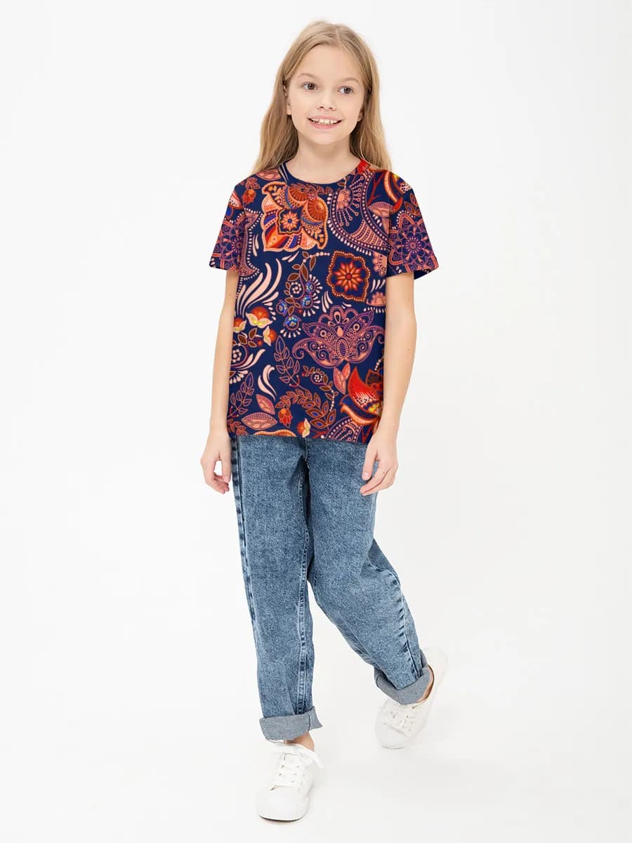 T-shirt coton basique fille