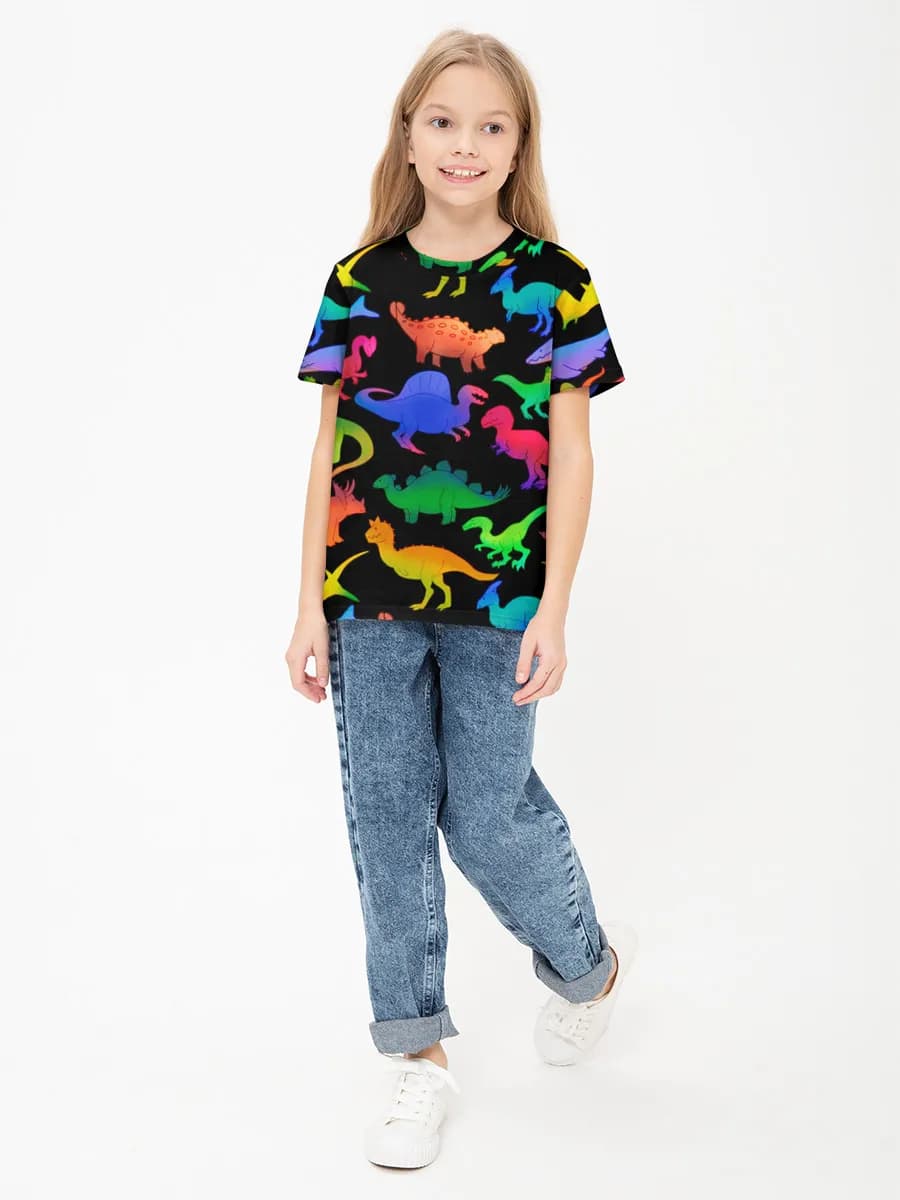 T-shirt coton basique fille
