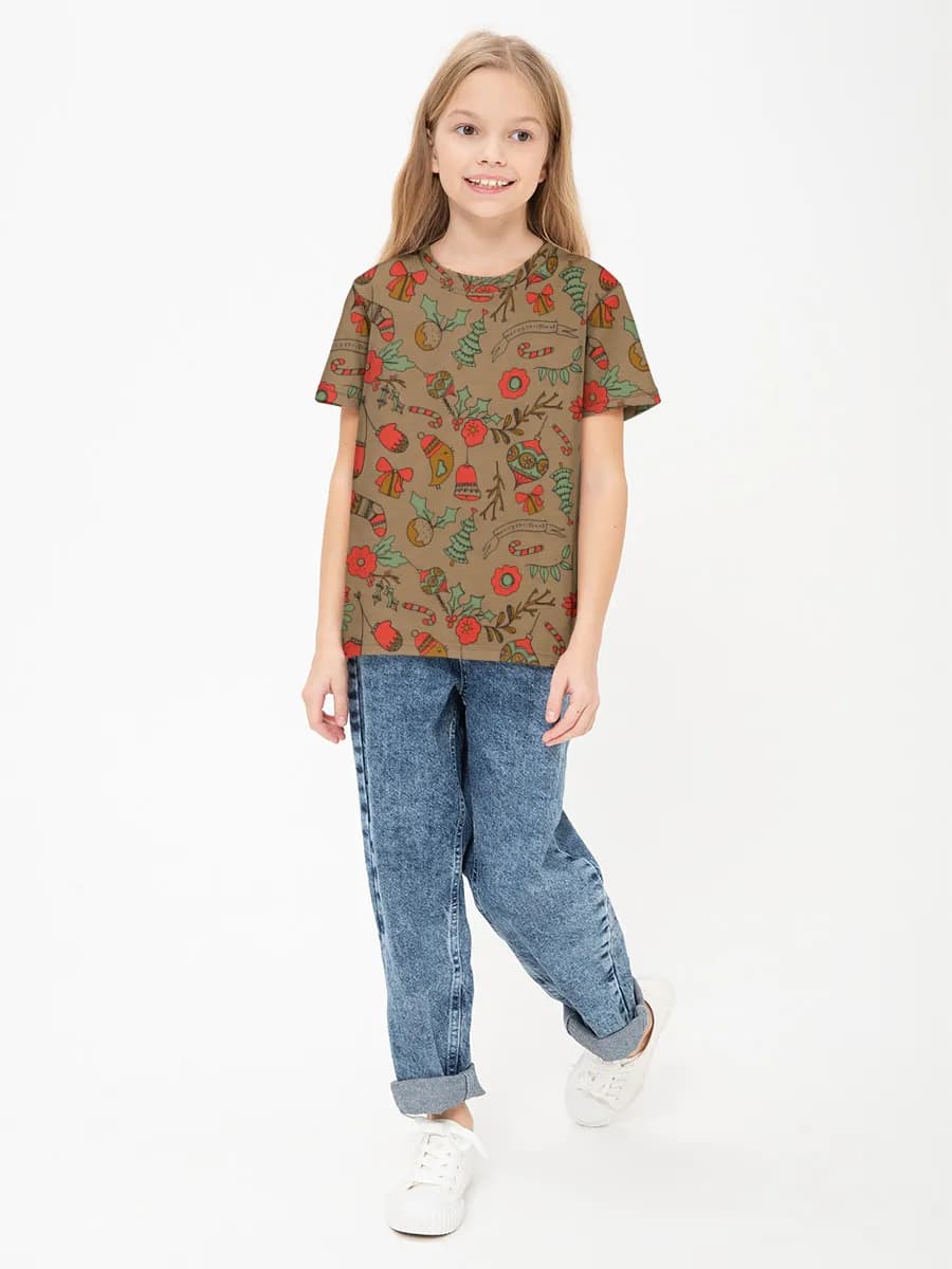 T-shirt coton basique fille