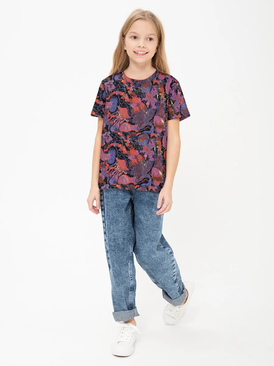 T-shirt coton basique fille