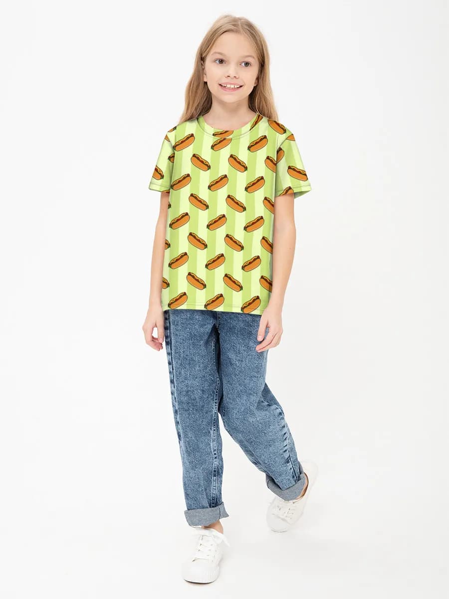 T-shirt coton basique fille