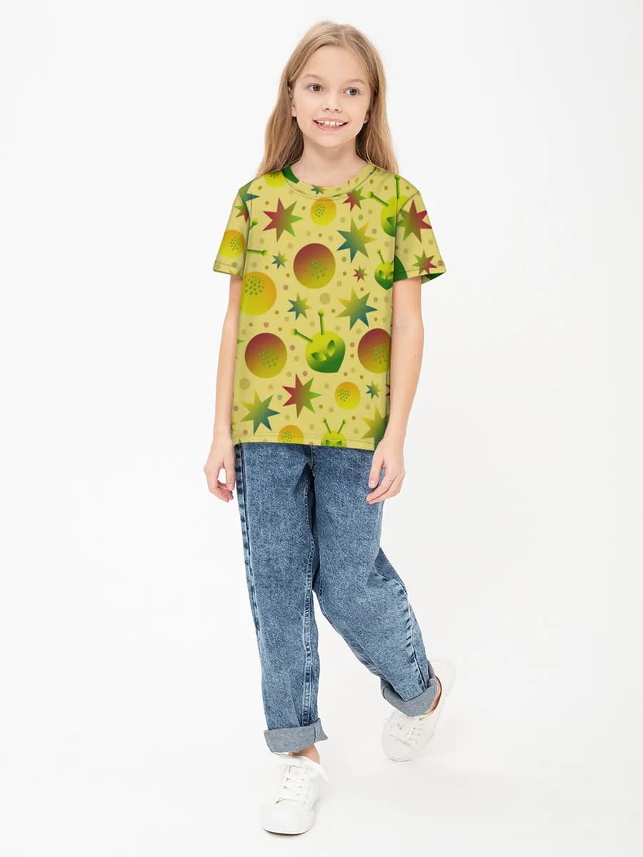 T-shirt coton basique fille