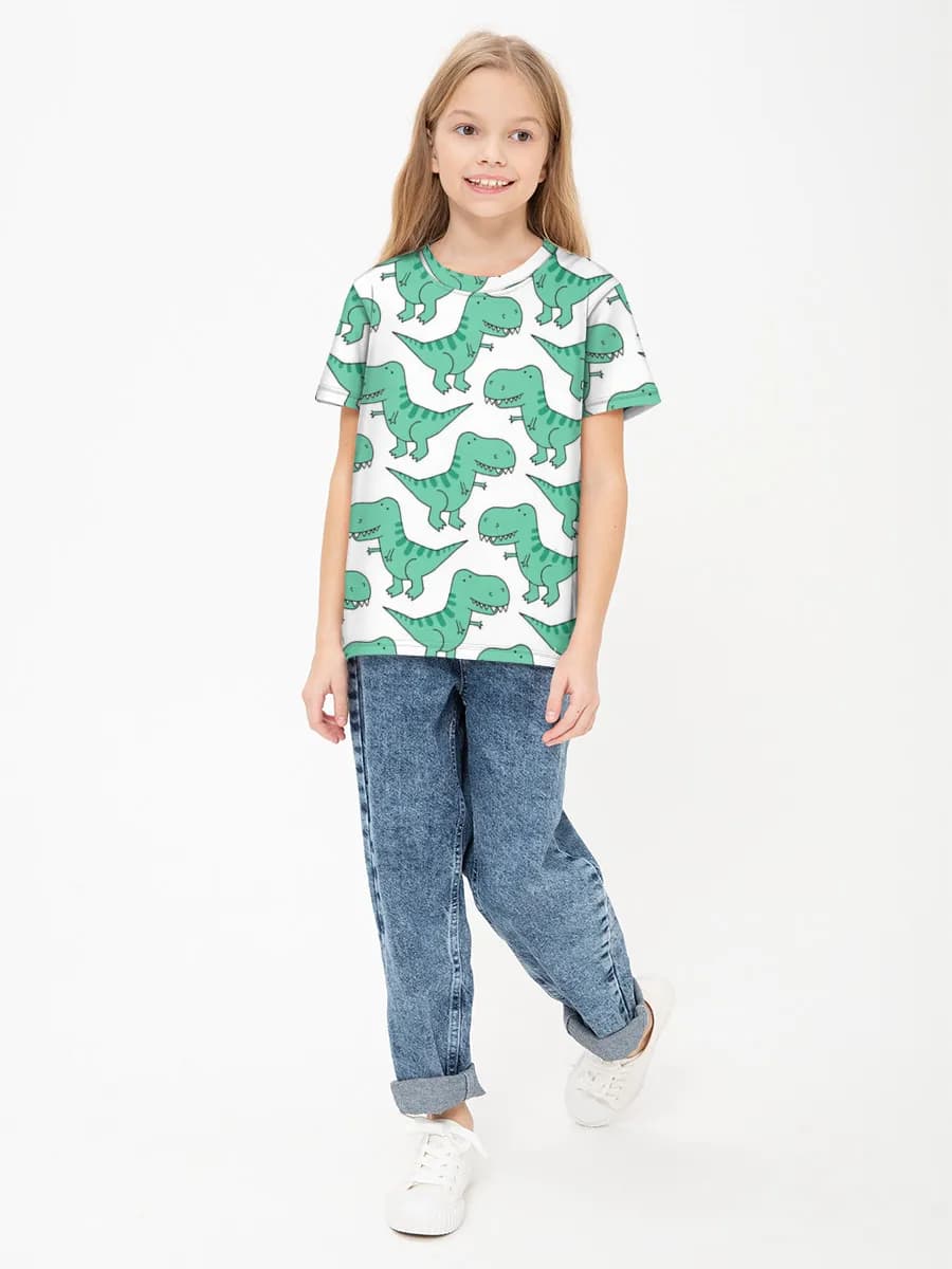 T-shirt coton basique fille
