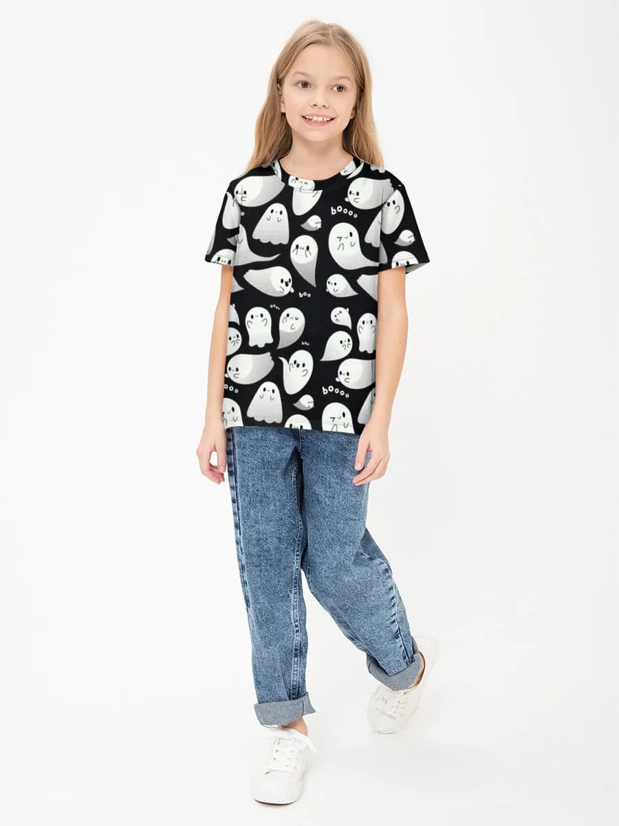 T-shirt coton basique fille
