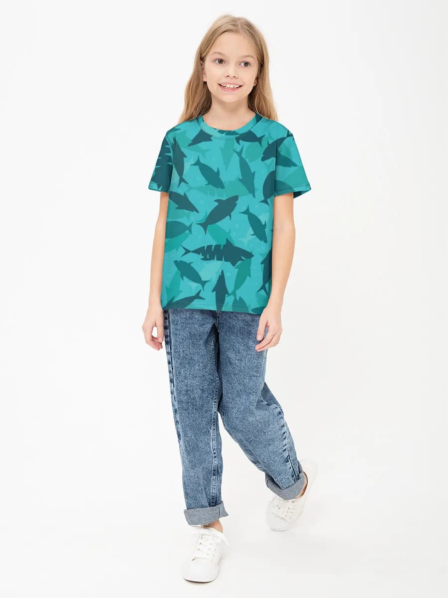 T-shirt coton basique fille