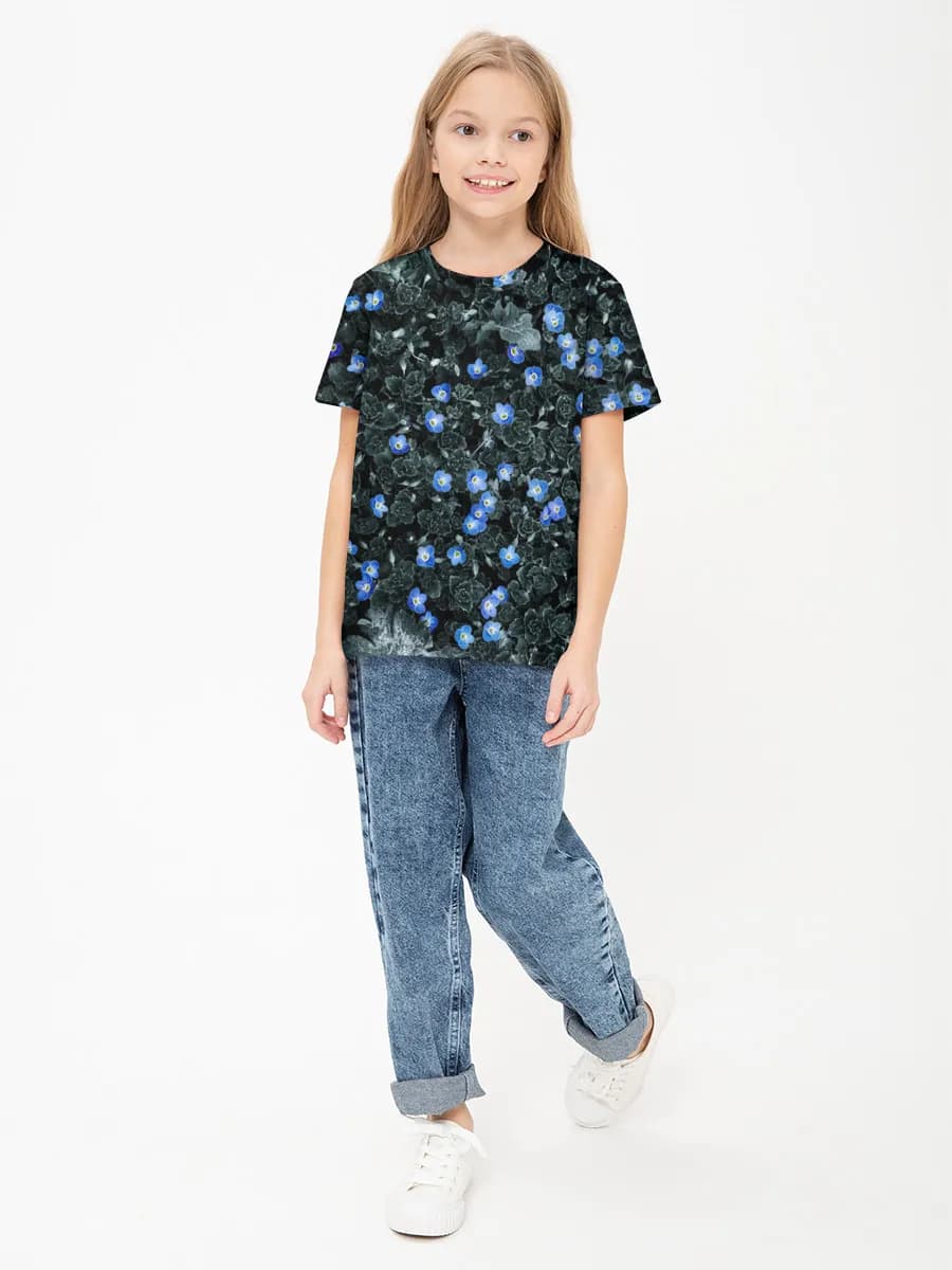 T-shirt coton basique fille