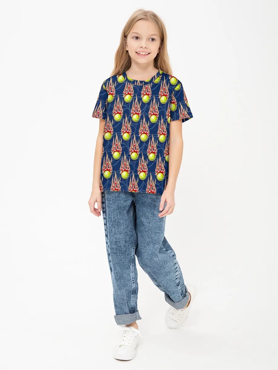 T-shirt coton basique fille