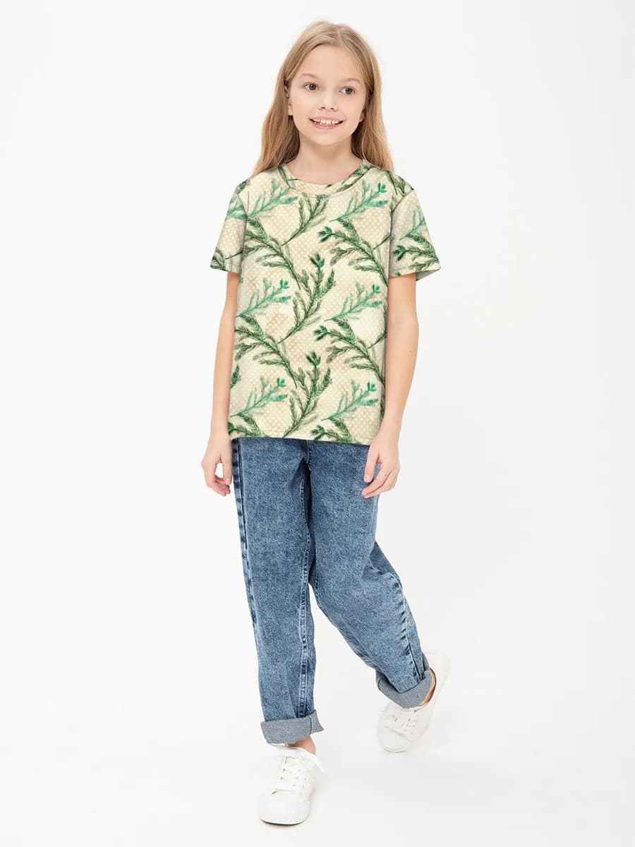 T-shirt coton basique fille