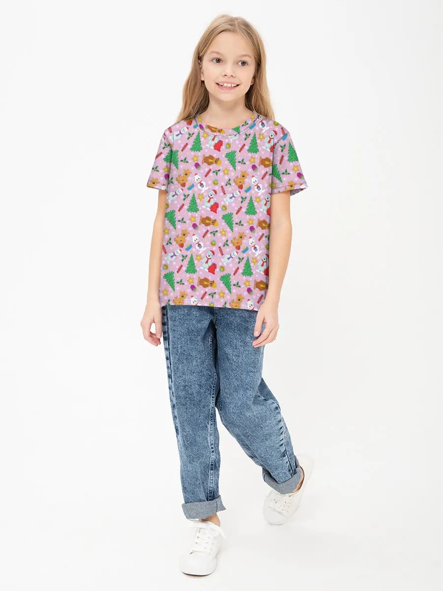 T-shirt coton basique fille